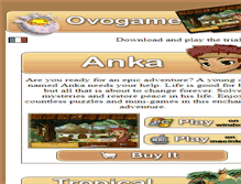 Tablet Screenshot of ovogame.com